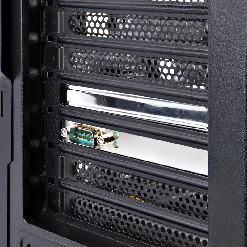„StarTech.com“ PCI Express nuoseklioji kortelė, PCIe į RS232 (DB9) nuoseklioji sąsajos kortelė, asmeninio kompiuterio nuoseklioji kortelė su 16C1050 UART, standartiniu arba žemo profilio laikikliu, COM išlaikymu, skirta „Windows“ ir „Linux“