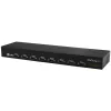 StarTech.com 8 prievadų USB į RS232 adapterio stotelė, USB 2.0, juoda, aliuminis, 36 W, 100-240 V