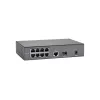 LevelOne 10-Port Fast Ethernet PoE Switch, 1x Gigabit RJ45, 1x Gigabit SFP, 8 PoE išėjimai, 120W