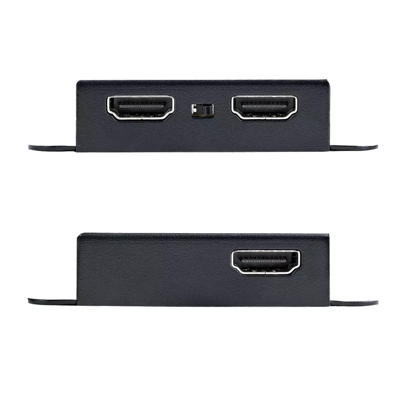 StarTech.com 4K HDMI prailgintuvas per CAT6/CAT5 Ethernet kabelį, 4K 30Hz arba 1080p 60Hz vaizdo prailgintuvas, HDMI per Ethernet kabelį, HDMI siųstuvas ir imtuvas rinkinys, IR nuotolinio valdymo pultas