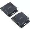 StarTech.com 4K HDMI prailgintuvas per CAT6/CAT5 Ethernet kabelį, 4K 30Hz arba 1080p 60Hz vaizdo prailgintuvas, HDMI per Ethernet kabelį, HDMI siųstuvas ir imtuvas rinkinys, IR nuotolinio valdymo pultas
