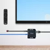 StarTech.com 4K HDMI prailgintuvas per CAT6/CAT5 Ethernet kabelį, 4K 30Hz arba 1080p 60Hz vaizdo prailgintuvas, HDMI per Ethernet kabelį, HDMI siųstuvas ir imtuvas rinkinys, IR nuotolinio valdymo pultas