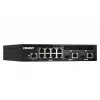 QNAP QSW-M2108R-2C valdomasis L2 komutatorius, 8 x 2,5GbE + 2 x 10GbE SFP+/RJ-45 kombinuoti prievadai, pusinio pločio, montuojamas spintoje