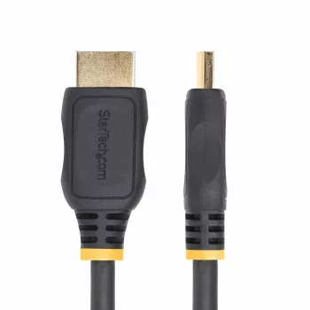 StarTech.com 3,3 pėdų (1 m) HDMI 2.0 ilginimo laidas, didelės spartos HDMI prievado apsaugos laidas, 4K 60Hz, HDMI vyriškas į moterišką ilginimo adapteris, HDMI ilginimo laidas, V/M