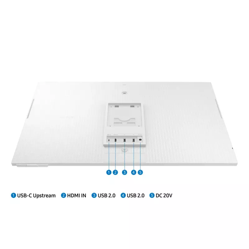 Samsung M80D monitorius kompiuteriui 81,3 cm (32 coliai) 3840 x 2160 pikselių 4K Ultra HD LED Baltas