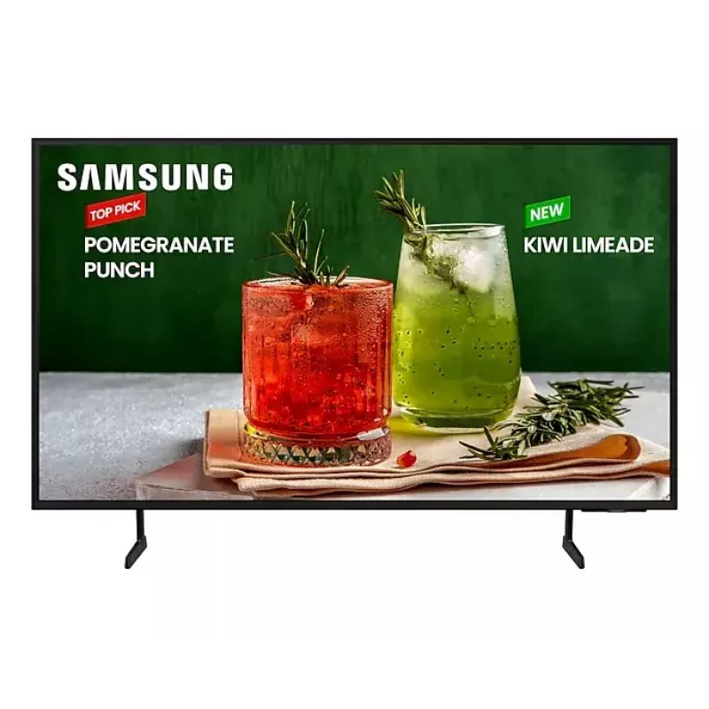 Samsung BE75D-H skaitmeninės reklamos plokščiasis ekranas 190,5 cm (75 colių) LED Wi-Fi 4K Ultra HD juodas Tizen 16/7