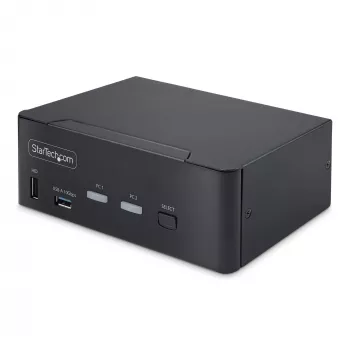 StarTech.com P2CDD143-KVM-SWITCH KVM jungiklis, juodas