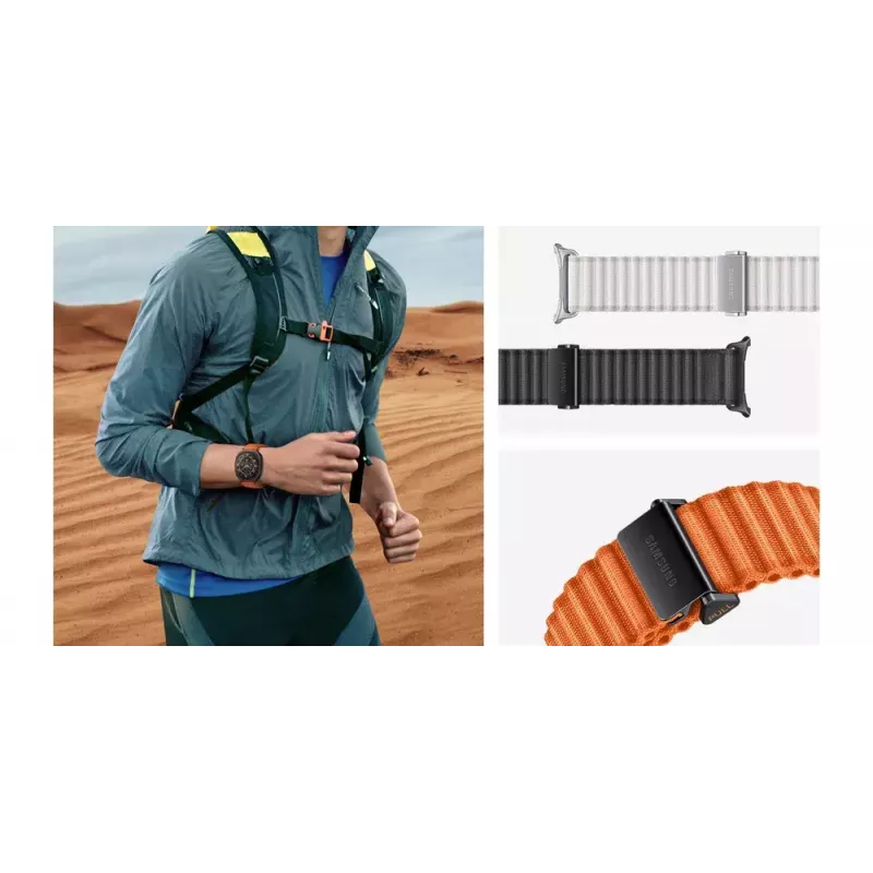 Samsung Galaxy Watch Ultra Trail Band balta