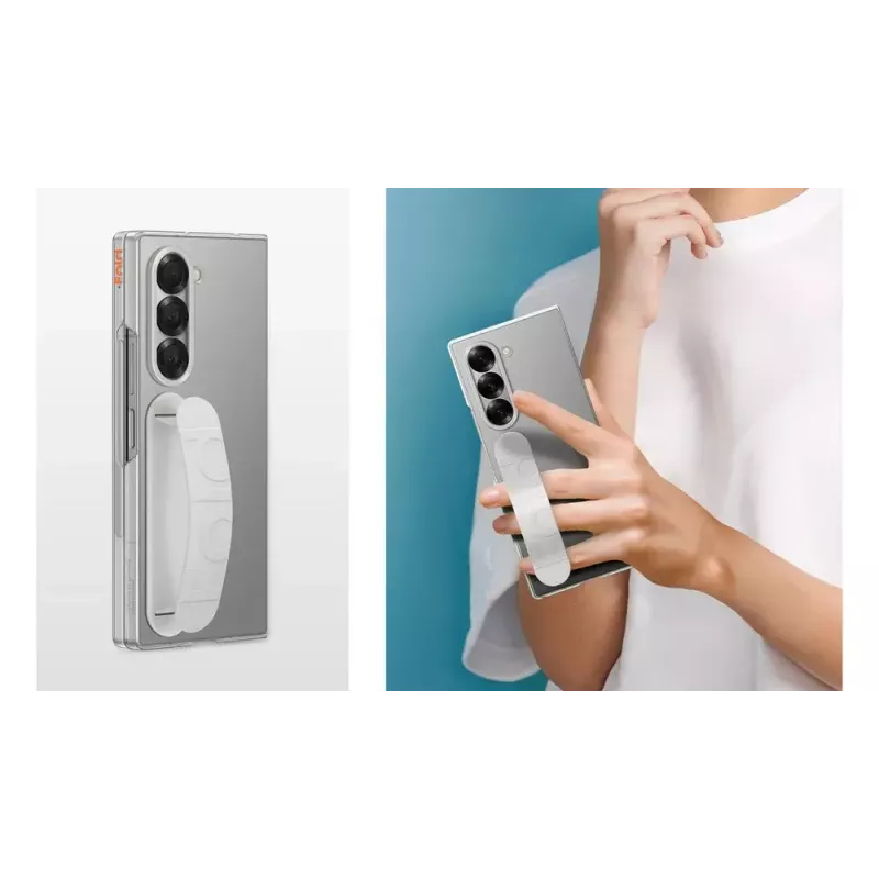 Samsung EF-QF956CTEGWW skaidrus dėklas mobiliesiems telefonams 19,3 cm (7,6 colio) dangtelis