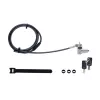 StarTech.com 3-in-1 Universal Laptop Lock 6.6ft (2m) – universalus nešiojamojo kompiuterio užraktas su pagrindiniu raktu