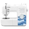 Siuvimo mašina Brother RH137 – 37 siūlių raštai, dygsnio ilgis 4 mm, plotis 5 mm, lengva nešiojama