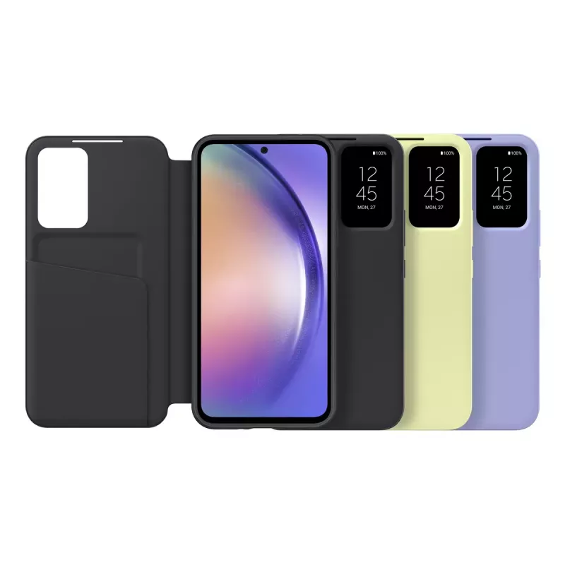 Samsung EF-ZA546 dėklas mobiliesiems telefonams 16,3 cm (6,4 colio) piniginės tipo dėklas Juoda