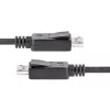 StarTech.com 10ft (3m) DisplayPort 1.2 laidas - 4K x 2K itin didelės raiškos VESA sertifikuotas DisplayPort laidas - DP į DP monitoriaus laidas - DP vaizdo/ekrano laidas su fiksavimo jungtimis