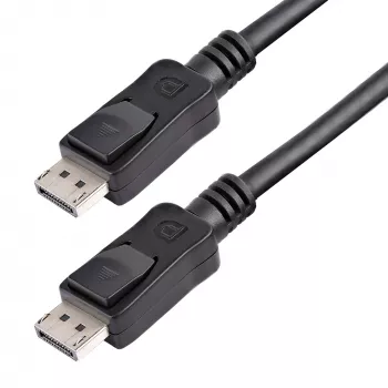 StarTech.com 6ft (2m) DisplayPort 1.2 laidas - 4K x 2K Ultra HD VESA sertifikuotas DisplayPort laidas - DP į DP monitoriaus laidas - fiksuojančios jungtys