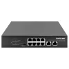 Intellinet 8 prievadų Gigabit Ethernet PoE+ komutatorius 120W su 2 uplink prievadais