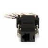 StarTech.com DB9 į RJ45 modulinis adapteris - M/F, DB-9, RJ-45, juodas