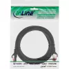 InLine Patch Cable S/FTP PiMF Cat.6 250 MHz PVC varis juodas 1 m
