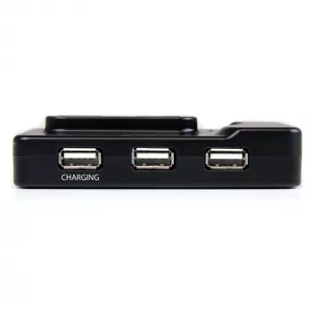 StarTech.com 6 prievadų USB 3.2 Gen 1 / USB 2.0 kombinuotas centras su 2A įkrovimo prievadu – 2x USB 3.2 Gen 1 ir 4x USB 2.0