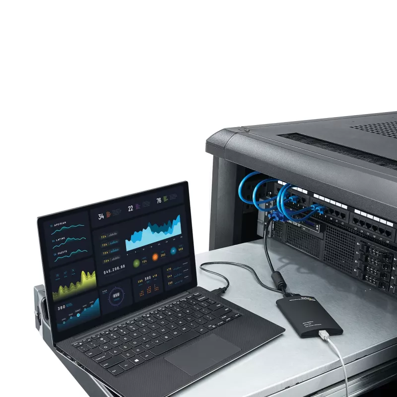 StarTech.com KVM Console į USB 2.0 nešiojamas avarinės prieigos adapteris