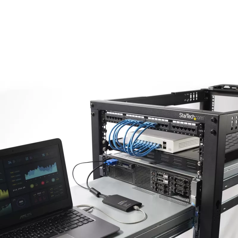 StarTech.com KVM Console į USB 2.0 nešiojamas avarinės prieigos adapteris