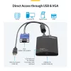 StarTech.com KVM Console į USB 2.0 nešiojamas avarinės prieigos adapteris