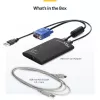 StarTech.com KVM Console į USB 2.0 nešiojamas avarinės prieigos adapteris