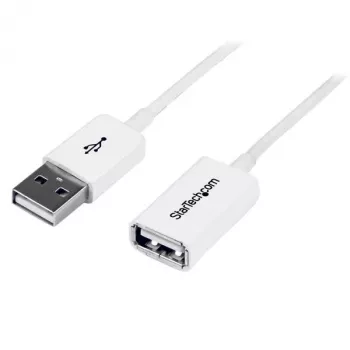 StarTech.com 3m baltas USB 2.0 ilginimo kabelis A-A – kištukas / lizdas
