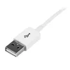 StarTech.com 3m baltas USB 2.0 ilginimo kabelis A-A – kištukas / lizdas