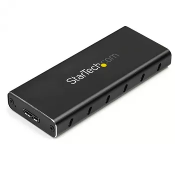 StarTech.com SM21BMU31C3 M.2 SATA SSD išorinis korpusas su USB 3.1 (10Gbps) ir USB-C laidu