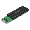 StarTech.com SM21BMU31C3 M.2 SATA SSD išorinis korpusas su USB 3.1 (10Gbps) ir USB-C laidu
