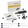 StarTech.com SM21BMU31C3 M.2 SATA SSD išorinis korpusas su USB 3.1 (10Gbps) ir USB-C laidu