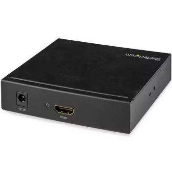 StarTech.com HDMI į RCA keitiklis su garsu, aktyvus vaizdo keitiklis, juodas, REACH, FCC, 1920 x 1080 pikselių, 640 x 480, 800 x 600, 1920 x 1080, 480p, 576p, 720p, 1080p