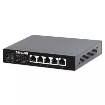 Nevaldomas jungiklis Intellinet 5 prievadų 2.5G Ethernet PoE+ 55W
