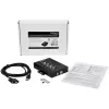 StarTech.com 4 prievadų serijinis USB į RS232/RS485/RS422 adapteris - Pramoninis USB 2.0 į DB9 serijinį keitiklį - IP30 - Tvirtinamas ant DIN bėgio - Metalinis serijinis USB mazgas - 15 kV ESD apsauga