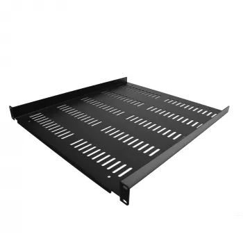 StarTech.com SHELF-1U-20-FIXED-V 1U perforuota lentyna serverių spintai, 19", konsolinė, tvirtinama priekyje, 25 kg, 20" (50 cm) gylio, juoda