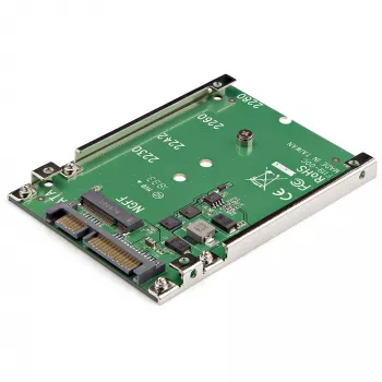 StarTech.com M.2 SATA SSD į 2,5 colio SATA adapteris - M.2 NGFF į SATA keitiklis - 7 mm - atviro rėmo laikiklis