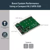 StarTech.com M.2 SATA SSD į 2,5 colio SATA adapteris - M.2 NGFF į SATA keitiklis - 7 mm - atviro rėmo laikiklis