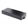 StarTech.com 16 pramoninis USB 3.0 mazgas 5Gbps, metalinis, DIN/paviršiaus/stovo montavimas, ESD apsauga, gnybtų bloko maitinimas, iki 120W bendras USB įkrovimas, dviejų pagrindinių kompiuterių mazgas/jungiklis