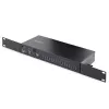 StarTech.com 16 pramoninis USB 3.0 mazgas 5Gbps, metalinis, DIN/paviršiaus/stovo montavimas, ESD apsauga, gnybtų bloko maitinimas, iki 120W bendras USB įkrovimas, dviejų pagrindinių kompiuterių mazgas/jungiklis