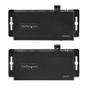StarTech.com 4K HDMI per šviesolaidį prailgintuvas, 4K 60Hz iki 3300 pėdų/1 km (vienmodis) arba 1000 pėdų/300 m (daugiamodis) LC šviesolaidis, HDR, HDCP, 3.5 mm garsas/RS232/IR prailgintuvas, siųstuvas ir imtuvas