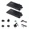 StarTech.com 4K HDMI per šviesolaidį prailgintuvas, 4K 60Hz iki 3300 pėdų/1 km (vienmodis) arba 1000 pėdų/300 m (daugiamodis) LC šviesolaidis, HDR, HDCP, 3.5 mm garsas/RS232/IR prailgintuvas, siųstuvas ir imtuvas