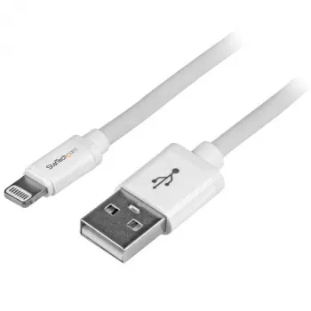 StarTech.com 2 m USB į Lightning laidas – ilgas iPhone / iPad / iPod įkrovimo laidas – Lightning į USB laidas – Apple MFi sertifikuotas – baltas