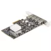 StarTech.com 4 prievadų USB PCIe kortelė – 10Gbps USB 3.1/3.2 Gen 2 Type-A PCI Express išplėtimo kortelė su 2 valdikliais – 4x USB-A – USB PCIe priedų adapterio kortelė – Windows/Mac/Linux