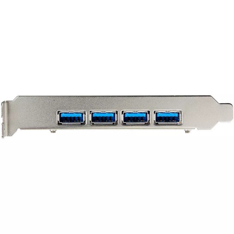 StarTech.com 4 prievadų USB PCIe kortelė – 10Gbps USB 3.1/3.2 Gen 2 Type-A PCI Express išplėtimo kortelė su 2 valdikliais – 4x USB-A – USB PCIe priedų adapterio kortelė – Windows/Mac/Linux
