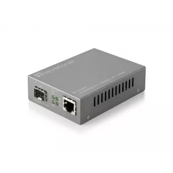 LevelOne RJ45 į SFP valdomas Fast Ethernet medijos keitiklis FVS-3800