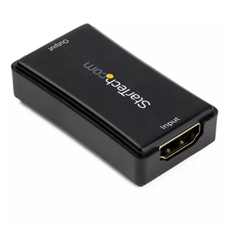 StarTech.com HDMI signalo stiprintuvas 14 m - 4K 60Hz, 3840x2160, AV retransliatorius, juodas, HDCP