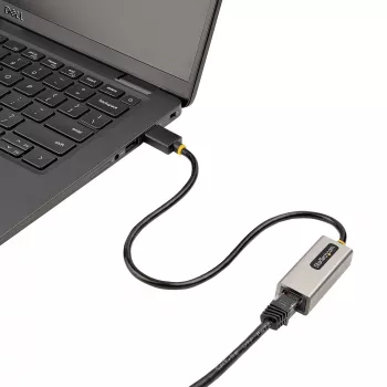StarTech.com USB 3.0 į Gigabit Ethernet tinklo adapteris - 10/100/1000 Mbps, USB į RJ45, USB 3.0 į LAN adapteris, USB 3.0 Ethernet adapteris (GbE), 11 colių integruotas kabelis, tvarkyklių nereikalaujantis diegimas