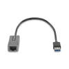 StarTech.com USB 3.0 į Gigabit Ethernet tinklo adapteris - 10/100/1000 Mbps, USB į RJ45, USB 3.0 į LAN adapteris, USB 3.0 Ethernet adapteris (GbE), 11 colių integruotas kabelis, tvarkyklių nereikalaujantis diegimas