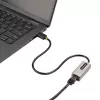 StarTech.com USB 3.0 į Gigabit Ethernet tinklo adapteris - 10/100/1000 Mbps, USB į RJ45, USB 3.0 į LAN adapteris, USB 3.0 Ethernet adapteris (GbE), 11 colių integruotas kabelis, tvarkyklių nereikalaujantis diegimas
