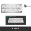 Logitech MX Keys Mini belaidė apšviesta klaviatūra Mini QWERTY